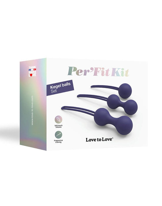 Love to Love - Per'fit Kit Kegel Balletjes Bekkenbodem Training - indigo-Laced-up.nl