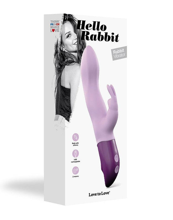 Love to Love - Hello Rabbit Tarzan Vibrator - Lila-Erotiekvoordeel.nl