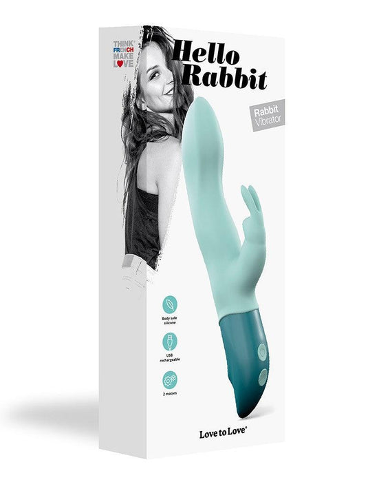 Love to Love - Hello Rabbit Tarzan Vibrator - mintgroen-Erotiekvoordeel.nl