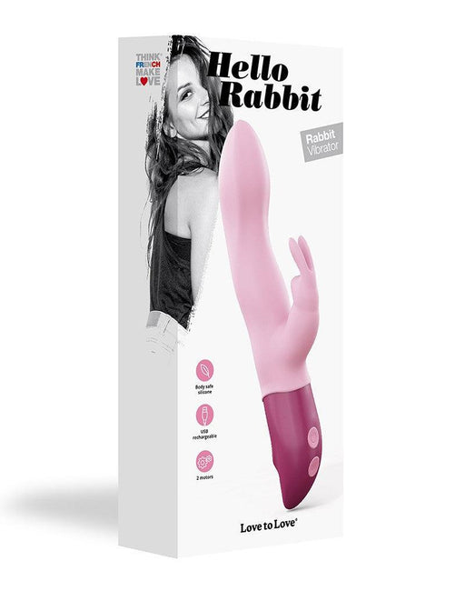 Love to Love - Hello Rabbit Tarzan Vibrator - Roze-Erotiekvoordeel.nl