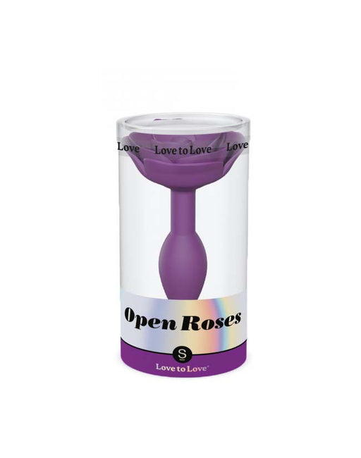 Love to Love - Open Roos Buttplug - Maat S - Paars-Laced-up.nl