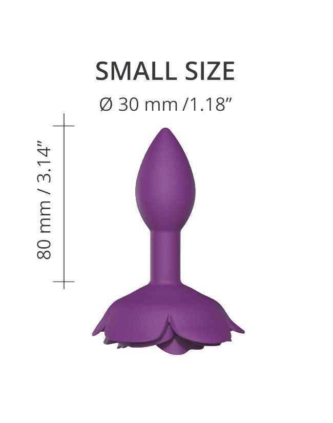 Love to Love - Open Roos Buttplug - Maat S - Paars-Laced-up.nl