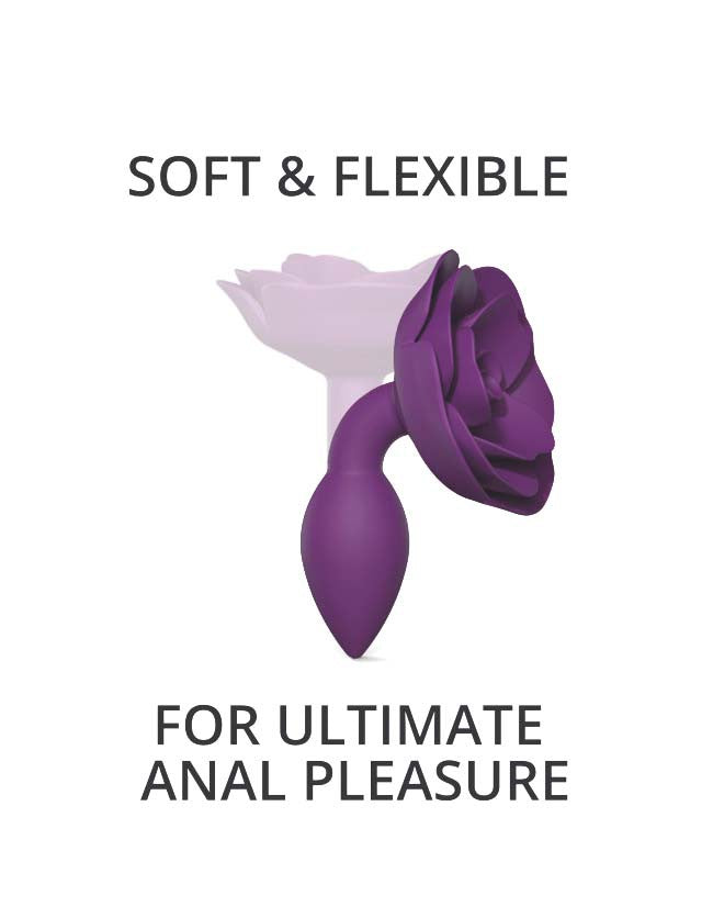 Love to Love - Open Roos Buttplug - Maat S - Paars-Laced-up.nl