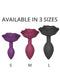 Love to Love - Open Roos Buttplug - Maat S - Paars-Laced-up.nl