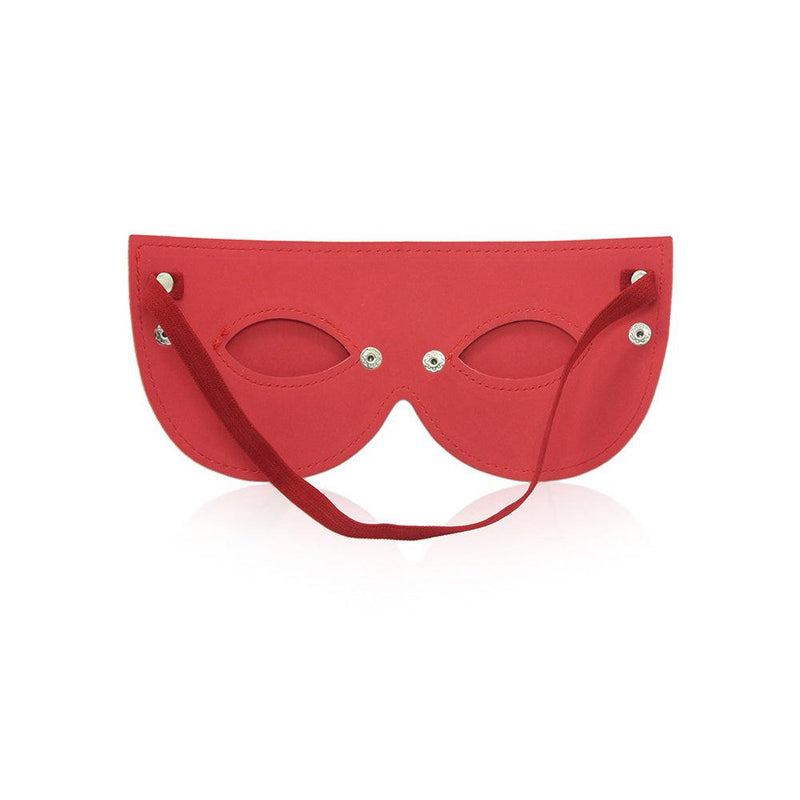 Masker Met oogklepjes - Rood-Laced-up.nl