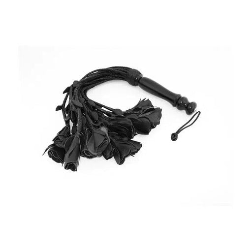 Mister B - Flogger - Zweep Met Rozen - Zwart-Laced-up.nl