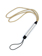 Mister B - Impact Zweep Van Hennep Touw - Hemp - Dubbele Lus - Lengte 32 cm-Laced-up.nl