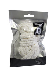 Mister B - Schoenveters voor Kistjes - Wit - 10 gaten - 175 cm-Laced-up.nl