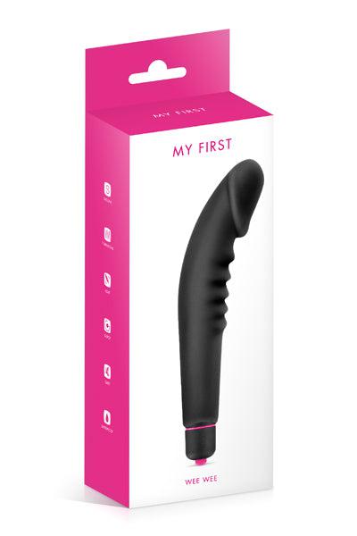 My First - Wee Wee Vibrator - Zwart-Laced-up.nl