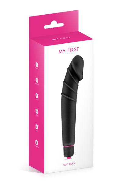 My First - Yoo Hoo Vibrator - Zwart-Laced-up.nl