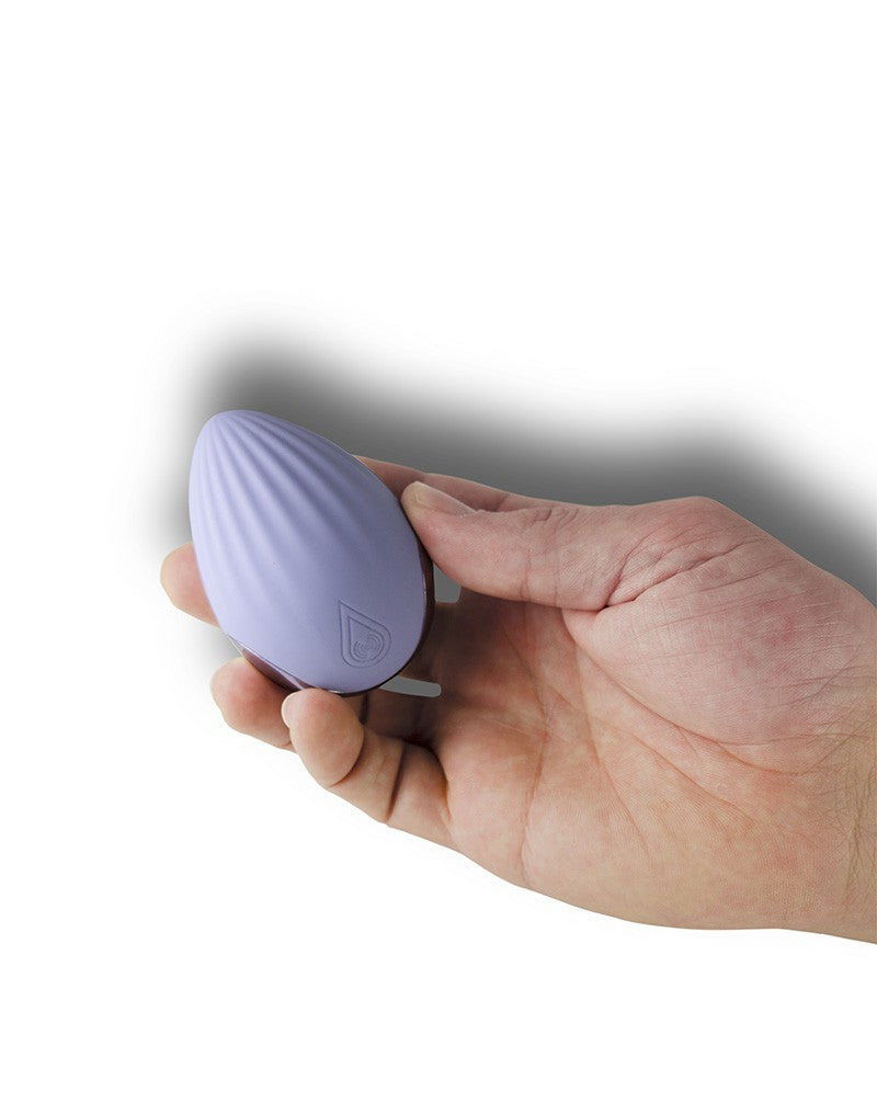 NIYA 4 - Oplegvibrator - Intieme Massager - Met Verlicht Docking Station - Lichtblauw-Laced-up.nl