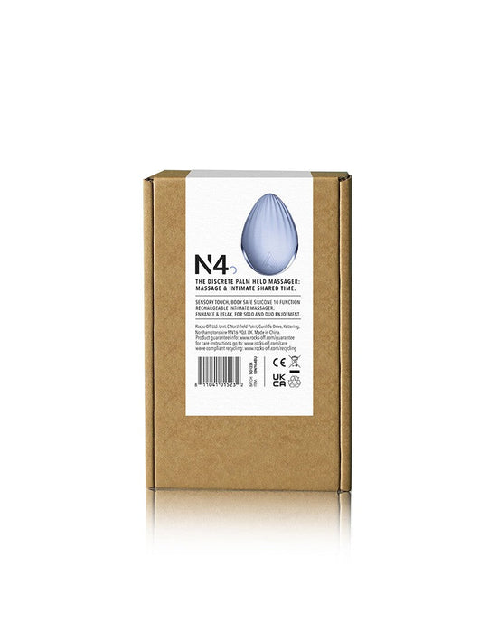 NIYA 4 - Oplegvibrator - Intieme Massager - Met Verlicht Docking Station - Lichtblauw-Laced-up.nl