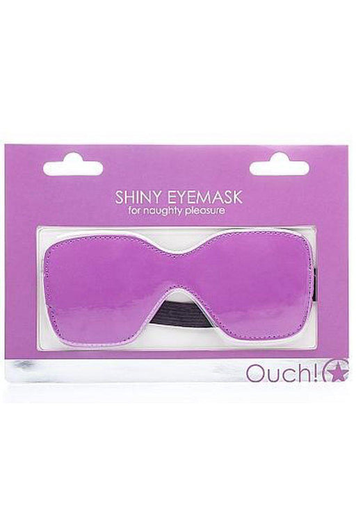 Ouch! - Shiny Eyemask - Blinddoek - Lila-Erotiekvoordeel.nl