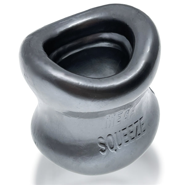 Oxballs - Mega Squeeze - Rekbare Ballstretcher van TPR - Steel/Zilver-Laced-up.nl