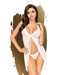 Penthouse - Babydoll Met String After Sunset - Wit
