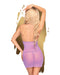 Penthouse - Mini Jurkje Met String BEDTIME STORY - Lila-Laced-up.nl