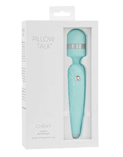 Pillow Talk - Cheeky Wand Massager - Lichtblauw-Laced-up.nl