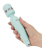 Pillow Talk - Cheeky Wand Massager - Lichtblauw-Laced-up.nl