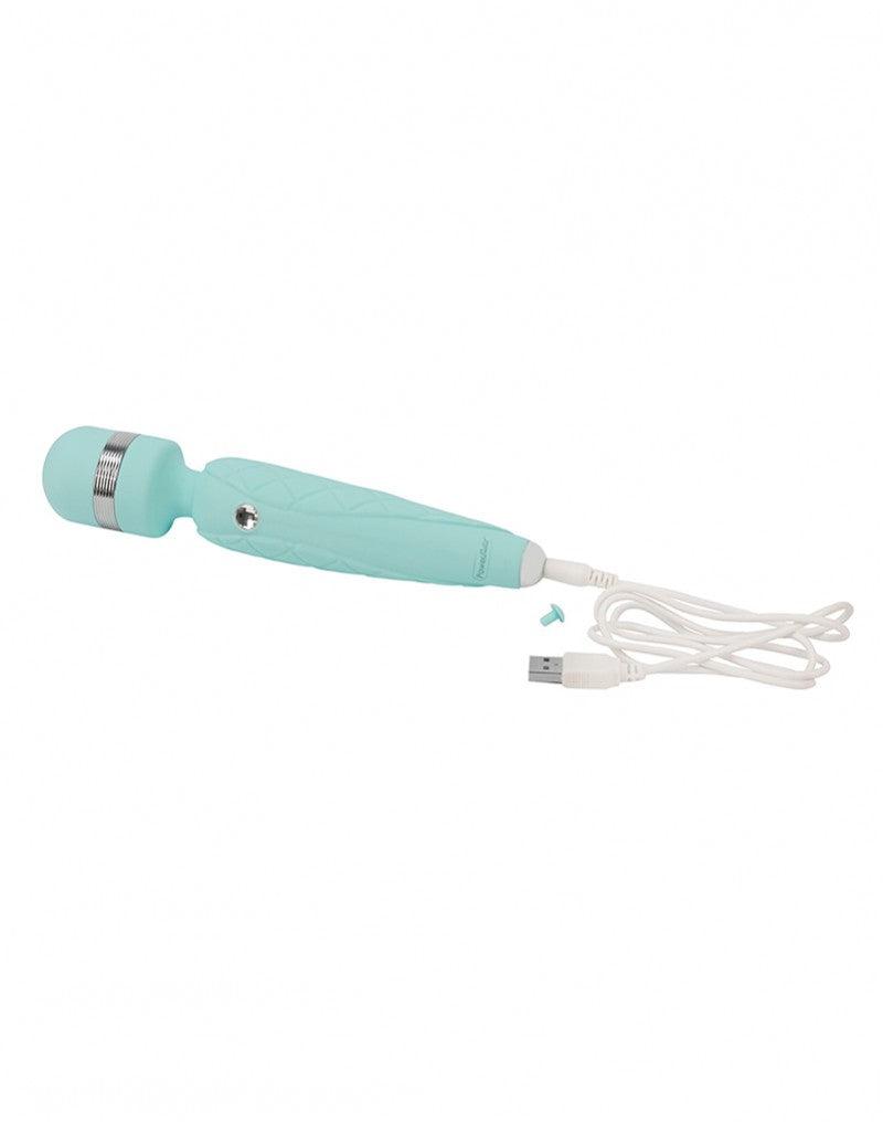 Pillow Talk - Cheeky Wand Massager - Lichtblauw-Laced-up.nl