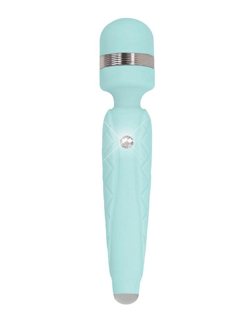 Pillow Talk - Cheeky Wand Massager - Lichtblauw-Laced-up.nl