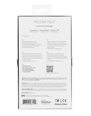 Pillow Talk - Cheeky Wand Massager - Lichtblauw-Laced-up.nl