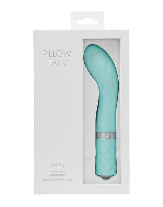 Pillow Talk Sassy G-Spot Vibrator - Lichtblauw