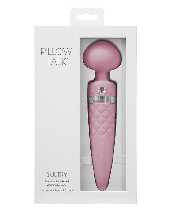 Pillow Talk Sultry Roterende Wand En G-spot Vibrator Met verwarmingsFunctie - Roze-Erotiekvoordeel.nl