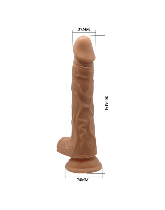 Pretty Love - Bodach - Vibrerende Dildo - Medium Huidskleur-Laced-up.nl