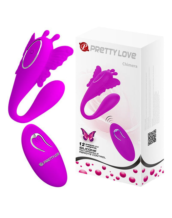 Pretty Love - Chimera - Partner Vibrator - Met Afstandsbediening - Dieproze-Erotiekvoordeel.nl