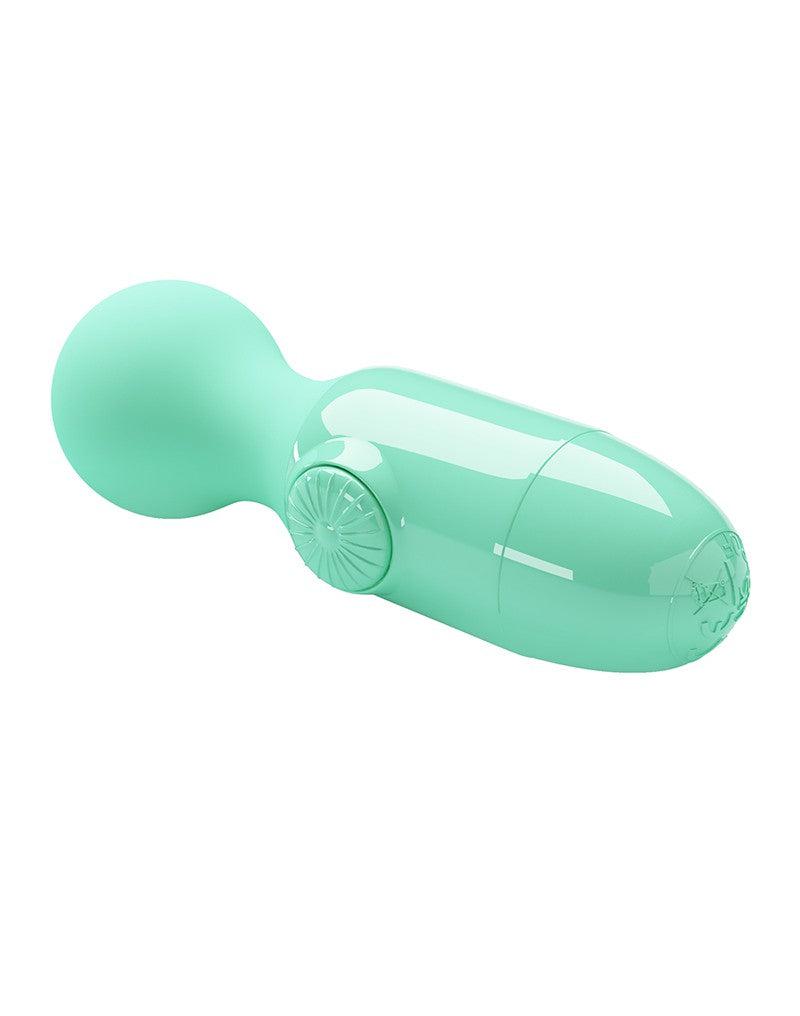 Pretty Love - Little Cute - Vibrator - Mini Stick - Mini Wand Vibrator - Groen - Compact, Krachtig en Veelzijdig-Erotiekvoordeel.nl