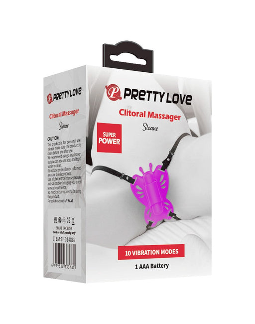 Pretty Love - Sloane - Clitoris Massager - Roze-Erotiekvoordeel.nl