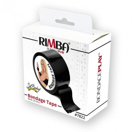 Rimba Bondage Play - Bondage Tape 20 m - Zwart