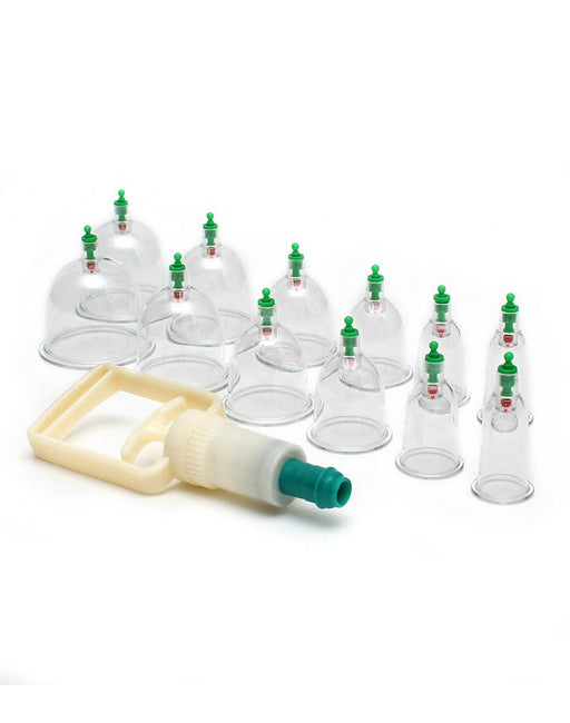 Rimba Bondage Play - Erotic Medical Play - Cupping Set Met 12 Cups