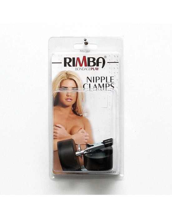 Rimba Bondage Play - Tepelklemmen Met Verwisselbare Gewichten - 200 gram-Erotiekvoordeel.nl