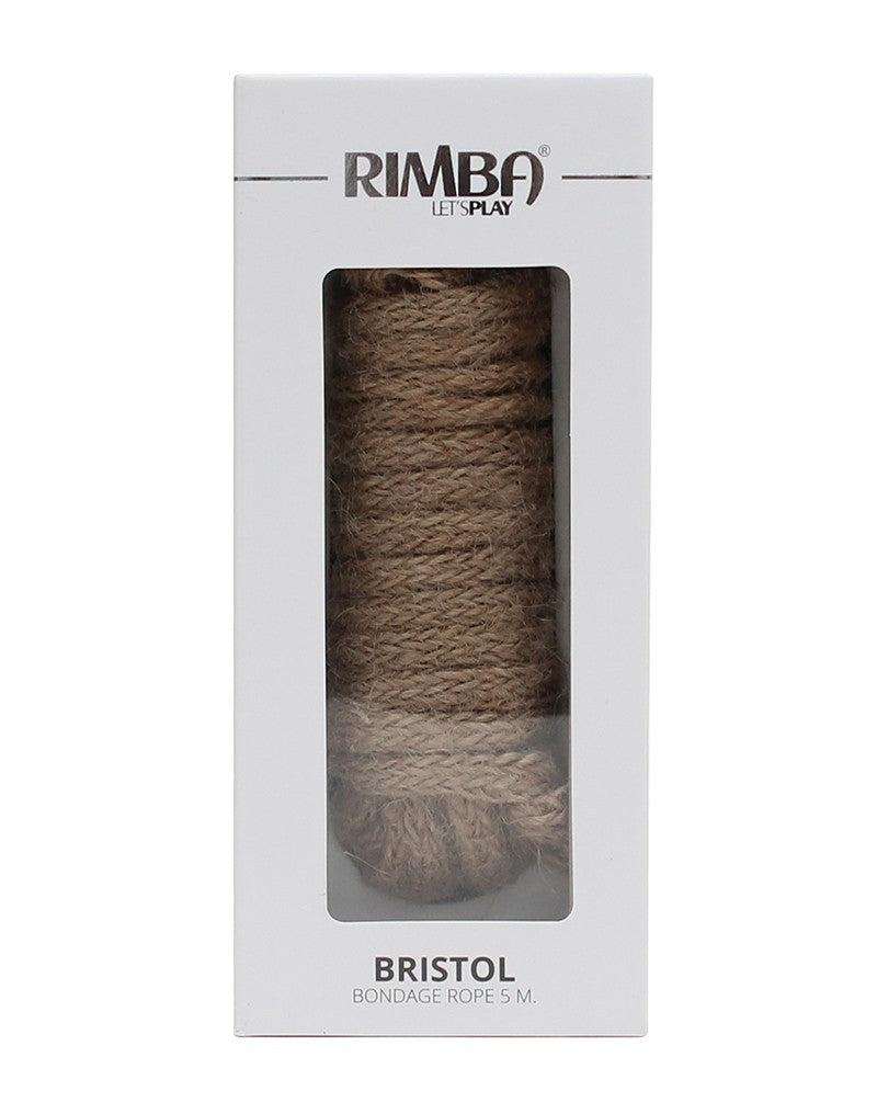 Rimba - Bristol - Natural Hennep Bondagetouw - 5 Meter-Erotiekvoordeel.nl