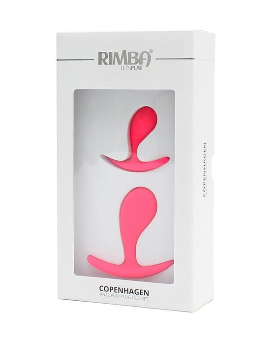 Rimba - Copenhagen - Anaal plug Set Van 2 buttplugs - Roze-Erotiekvoordeel.nl