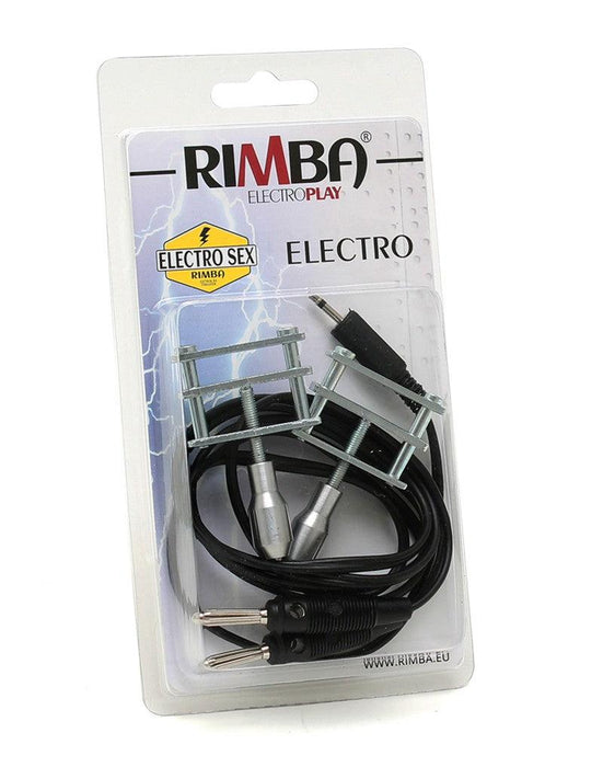 Rimba Electro Sex - clamps Uni-polar (2 pcs)-Erotiekvoordeel.nl