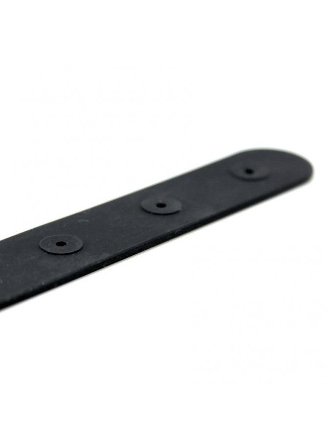 Rimba Latex Play - Halsband - Collar Met Tekst BITCH - Siliconen