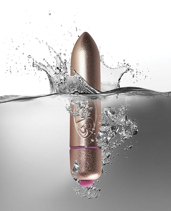 Rocks-off - Bullet Vibrator 80 mm - Rosé Goud-Erotiekvoordeel.nl