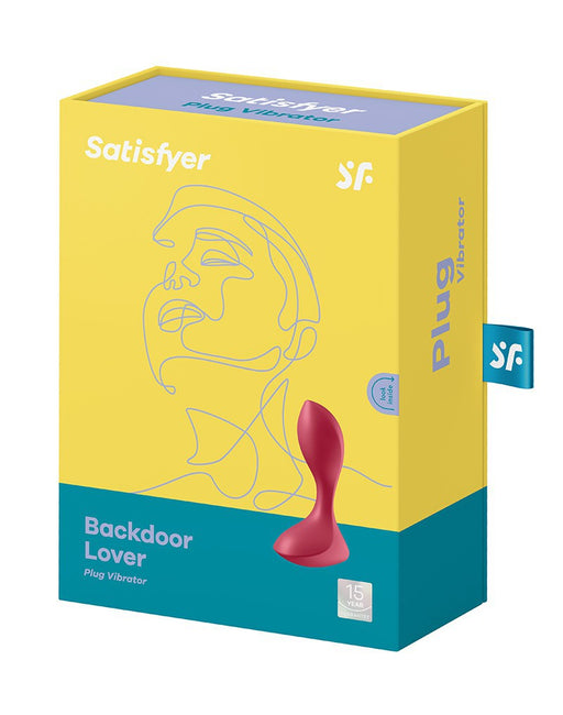 Satisfyer - Back Door Lover - Anaal & Prostaat Vibrator - Rood-Erotiekvoordeel.nl