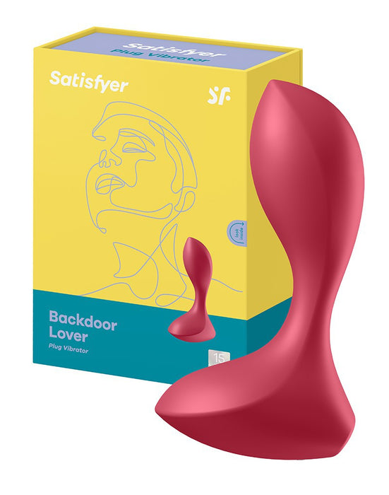 Satisfyer - Back Door Lover - Anaal & Prostaat Vibrator - Rood-Erotiekvoordeel.nl