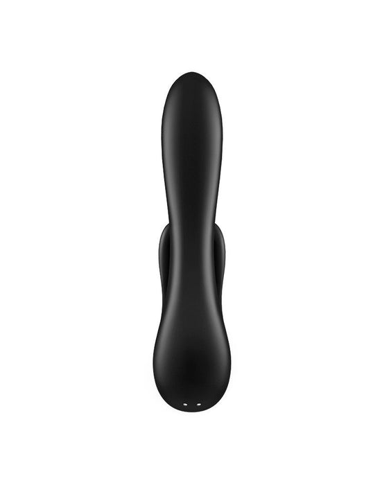 Satisfyer - Double Flex Rabbit - Tarzan Vibrator - Met App Control - Zwart-Erotiekvoordeel.nl