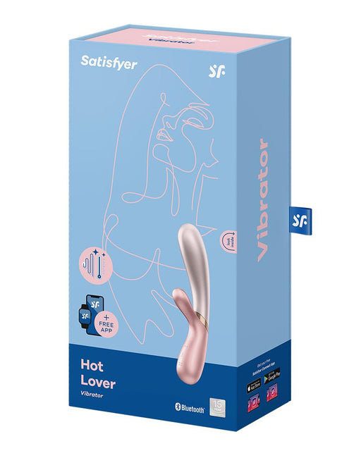 Satisfyer - Hot Love - Verwarmende Vibrator - Met App Control - Roze-Erotiekvoordeel.nl