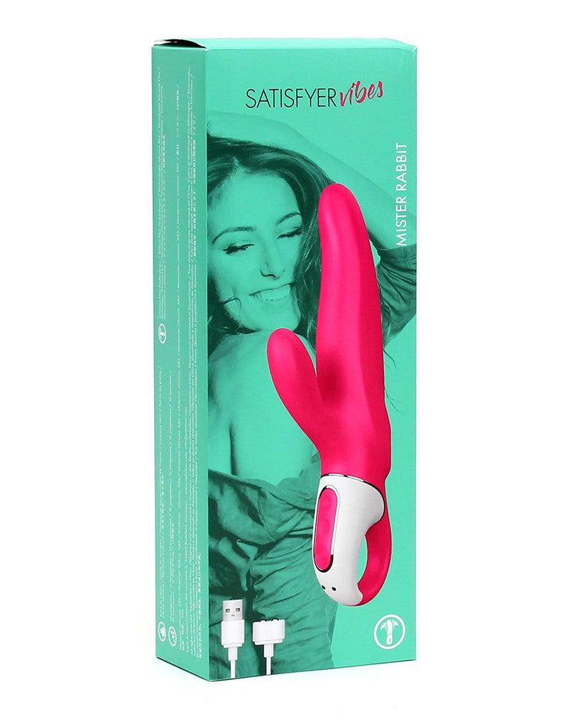 Satisfyer - Mr. Rabbit - Bunny Vibrator - Roze-Erotiekvoordeel.nl