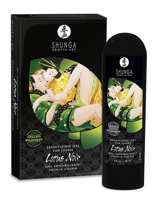 Shunga - Sensitizing gel for lovers - Lotus Noir - 60 ml