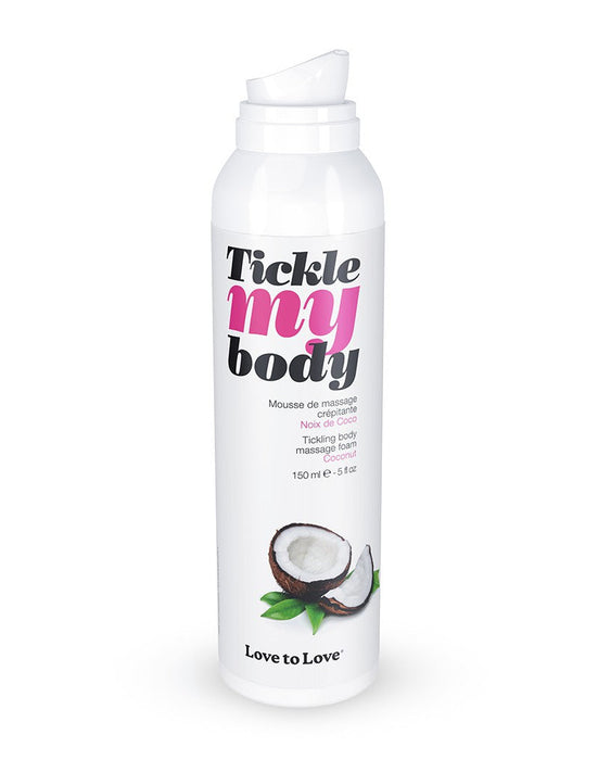 Tickle my Body - Massagemousse - Coconut-Erotiekvoordeel.nl