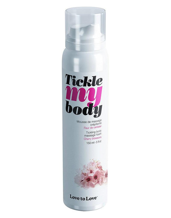 Tickle my Body - Massagemousse - Kersenbloesem-Erotiekvoordeel.nl
