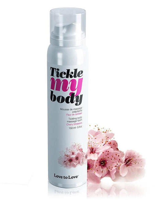 Tickle my Body - Massagemousse - Kersenbloesem-Erotiekvoordeel.nl