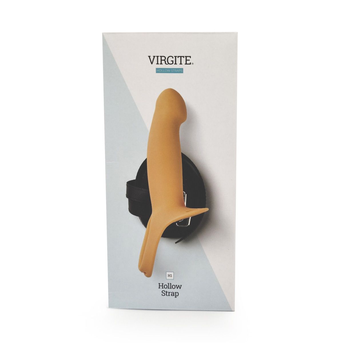 Virgite - Holle Strap-on - Lichte Huidskleur-Erotiekvoordeel.nl