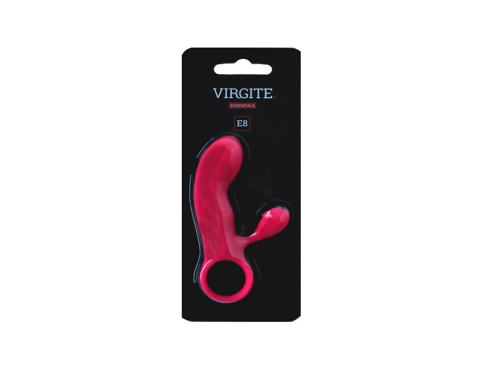 Virgite - Mini Vibrator Met Clitoris Borsteltje - Roze